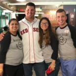 Delivering free dental care at Fenway!