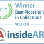 2019 Best Places to Work in Collections winner for the 4th year in a row! Great job team!