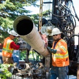 Cascade drilling crew