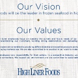 High Liner Foods' Vision & Values