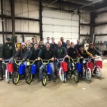 Our Build A Bike party was a huge success!