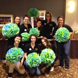 Some CHPW employees helped set up for tonight's ICHS 2015 Bloom Gala at The Westin in Seattle!