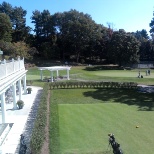 Overlooking the Championship 18 hole 1st Tee as well as the 18th green beyond.