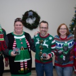 Christmas Ugly Sweater contest