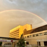 Rainbow over Covenant Cooper