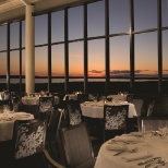 Aerie Restaurant on the 16th floor of Grand Traverse Resort and Spa.