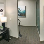 Example of a clinical office entrance.