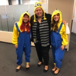 Minions in our Vegas office on Halloween!