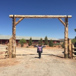 The entry way to RCR and being welcomed by one of our amazing team members. :)