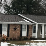 Roof replaced with GAF Timberline HD