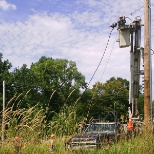 Aerial cable placement