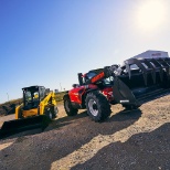 Machines des marques Gehl et Manitou