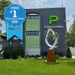 Pincanna's East Lansing location was voted #1 Top of the Town in 2021! 