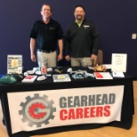 Gearhead Careers Employment. At career fair.