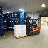 Raw Honey is received in drums