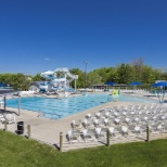 Outdoor pool at Crahen