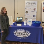 Sanilac CMH showcases at area Universities. We are eager to meet our future workforce!