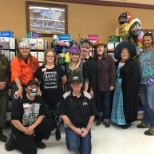 Halloween at the store