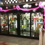 floral department ready to go floral arrangements