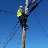 pole climbing