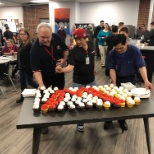 Our RFM team in Peabody celebrated a good month of shipments with some Winchester cupcakes!