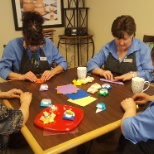 We celebrated Chinese New Year with some origami lessons from one of the residents.