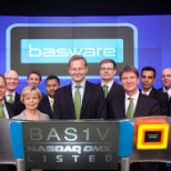 Ringing the Nasdaq bell with Basware