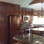 Custom kitchen. Fabrication and install