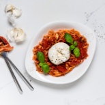 PASTA_POMODORO E BURRATA