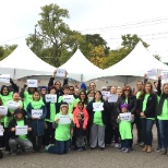 We say THANK YOU! Staff volunteering at free winter clothing drive for our dental community!