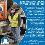 Learn more about the City's culture from Nick in our Streets Department