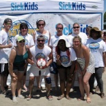 Our team at a fundraiser for Sickkids Hospital.