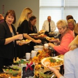 Friendsgiving among friends and colleagues