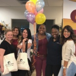 Culture Committee pep rally at the Oak Cliff branch.