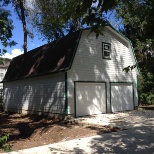 Barn Style 2 car garage with loft