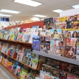 Ladue Pharmacy carries cookbooks, magazines, and more.