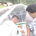 solar panel installation and laying