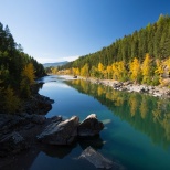 Belton Bridge in West Glacier, MT