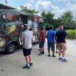 A fun day at our Corporate office, complete with a cornhole competition and Barrio food truck!