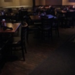 The inside of claim jumper before opening.