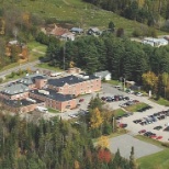 Aerial of Hospital and Physician Office Building