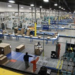 Production Floor in the corrugated facility