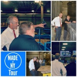 NY Congressman Sean Patrick Maloney tours PCG plant