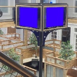 Sales floor/jumbotron