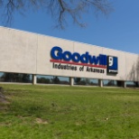 This is Goodwill's Headquarters in Little Rock, Arkansas