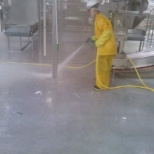 Sanitation cleaning