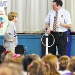 Incorporating magic tricks with education