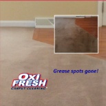 Grease spot removal