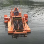 Mechanical Harvesting is a proven solution for natural aquatic plant management