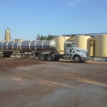 Loading Crude Oil to deliver to Medford,Ok